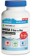 Swiss Natural SwissNturevia Omega 3 One-a-Day 60tbl - cena, porovnanie