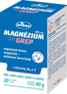 Vitar Magnézium 400mg + Vitamín B6 + Vitamin C 20ks