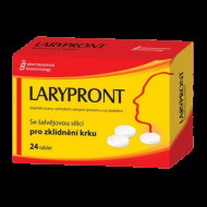 Pharmaceutical Biotechnology Larypront 24tbl - cena, porovnanie