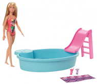 Mattel Barbie bábika a bazén - cena, porovnanie