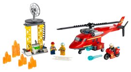 Lego City Fire 60281 Hasičský záchranný vrtuľník