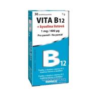 Vitabalans Oy VITA B12 + kyselina listová 30tbl - cena, porovnanie