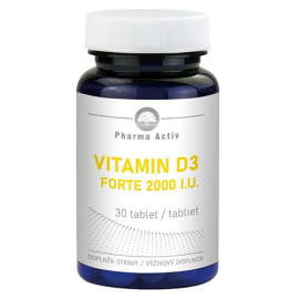 Pharma Activ Vitamin D3 Forte 2000 IU 30tbl