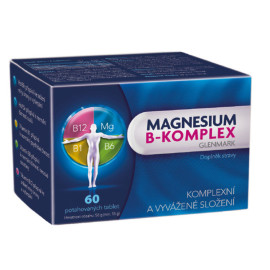 Glenmark Magnesium B-komplex 60tbl