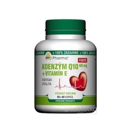 Bio-Pharma Koenzým Q10 60mg + Vitamín E Forte 120tbl