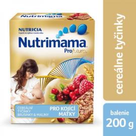 Nutricia Nutrimama Profutura cereálne tyčinky Brusnice & Maliny 5x40g