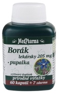 MedPharma Borák lekársky 205mg + Pupalka 67tbl - cena, porovnanie