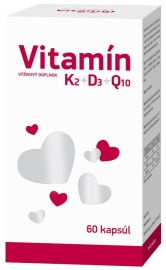 Biomedica Vitamín K2 + D3 + Q10 60tbl