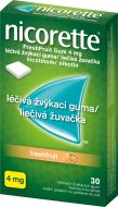 Mcneil Manufacturing Nicorette Freshfruit Gum 4mg 30ks - cena, porovnanie