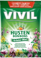 Vivil Cukríky husten mentol + 23 byliniek 60g