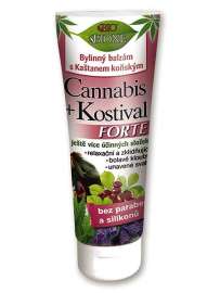 Bc Bione Cosmetics Cannabis Bylinný balzam s pagaštanom konským Forte 205ml
