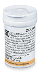 Beurer Testovacie prúžky pre glukomer 463.04