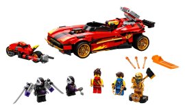 Lego Ninjago 71737 Kaiovo červené superauto