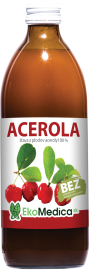Ekomedica Acerola 100% šťava 500ml