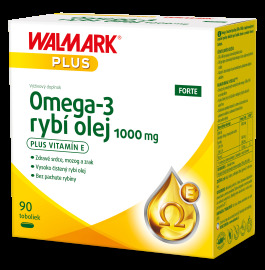 Walmark Omega-3 Rybí olej Forte 90tbl