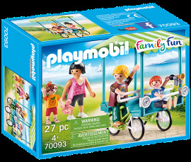 Playmobil Family Fun 70093 Rodinný bicykel