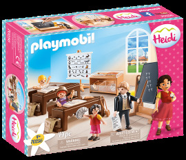 Playmobil Heidi 70256 Školské vyučovanie v Dörfli
