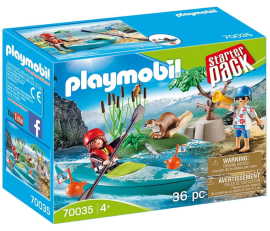 Playmobil Family Fun 70035 Starter Pack: Dobrodružstvo na kajaku