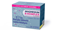 Glenmark Magnesium B-komplex 120tbl - cena, porovnanie