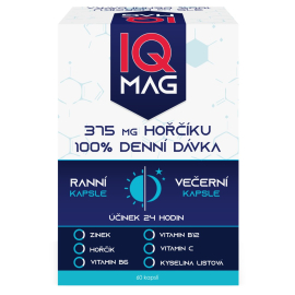 Naturprodukt IQ Mag ranní/večerní 60tbl