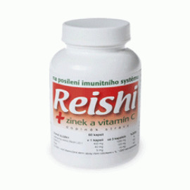 NaturVita Reishi + zinok a vitamín C 60tbl