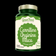 Greenfood Carnitin Arginín Maca Vegan 90kps - cena, porovnanie