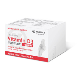 Farmax Vitamin D3 1000IU 90tbl