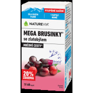 Swiss Natural Mega brusinky 60tbl - cena, porovnanie