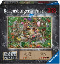 Ravensburger 164837 Exit : Skleník 368 dielikov