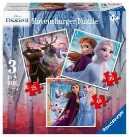 Ravensburger 030330 Disney Ľadové kráľovstvo 2 3 v 1