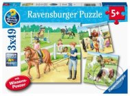 Ravensburger 051298 Kone 3x49 dielikov - cena, porovnanie