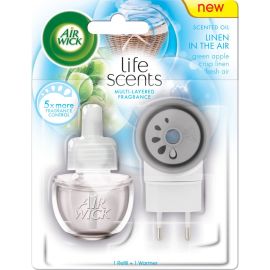 Air Wick Electric komplet Life Scents Bielizeň vo vánku 19ml