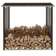 Shumee Kôlňa na drevo 172x91x154 pozinkovaná oceľ - cena, porovnanie