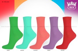 Hoza Dětské ponožky s elastanem - barevný mix 5 párov