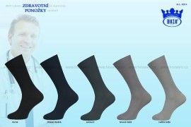 Hoza Pánské ponožky zdravotní, 100% bavlna - tmavý mix 5 párov