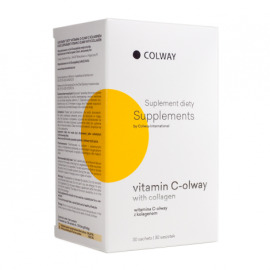 Colway Prírodný vitamín C s kolagénom 30ks