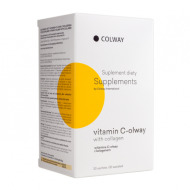 Colway Prírodný vitamín C s kolagénom 30ks - cena, porovnanie