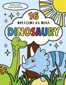 Dinosaury: 16 obrázkov na okná