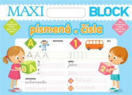Maxi Blok - písmená a čísla - cena, porovnanie