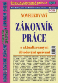 Novelizovaný Zákoník práce 12/21