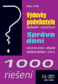 1000 riešení 5-6/2021 – Daňové výdavky podnikateľa, Správa daní