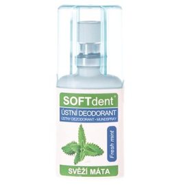 Softdent Fresh mint ústny dezodorant 20ml