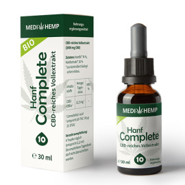 Medihemp CBD olej 10% complete 3000mg CO2 extrakce 30ml