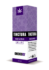 Cannabis Pharma-Derm CBDex CBD Tinctura Neuro 4%+1% 20ml