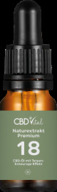 Cbd Vital Konopný olej premium 5400mg 18% 30ml