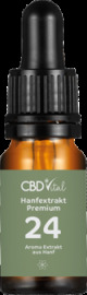 Cbd Vital Konopný olej premium 2400mg 24% 10ml