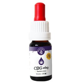 Zelená Země CBG Konopný olej 5% 10ml