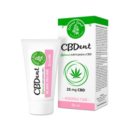 Zelená Země CBDent zubni pasta s CBD 25mg 50ml