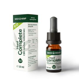 Medihemp CBD olej 2.5% complete 250mg CO2 extrakce 10ml