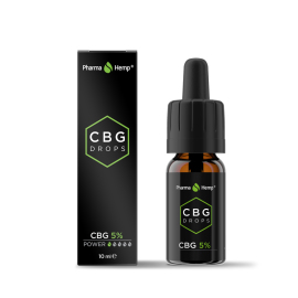 Hemp CBG drops 5% 500mg 10ml